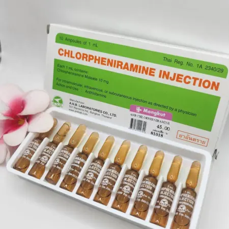 Chlorpheniramine Hayfever Antihistamine