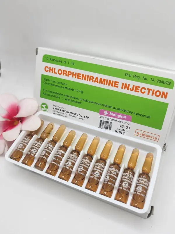 Chlorpheniramine Hayfever Antihistamine