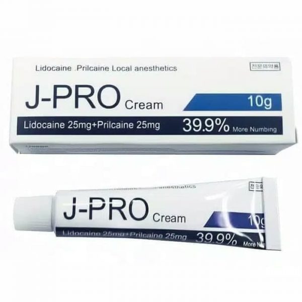 J Pro Lidocaine 10g Numbing Cream 39.9% - Image 2