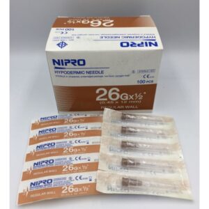 Nipro Hypodermic Needles 10 26G X .5