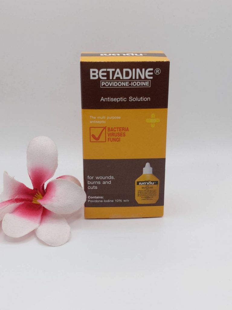 Betadine antiseptic solution