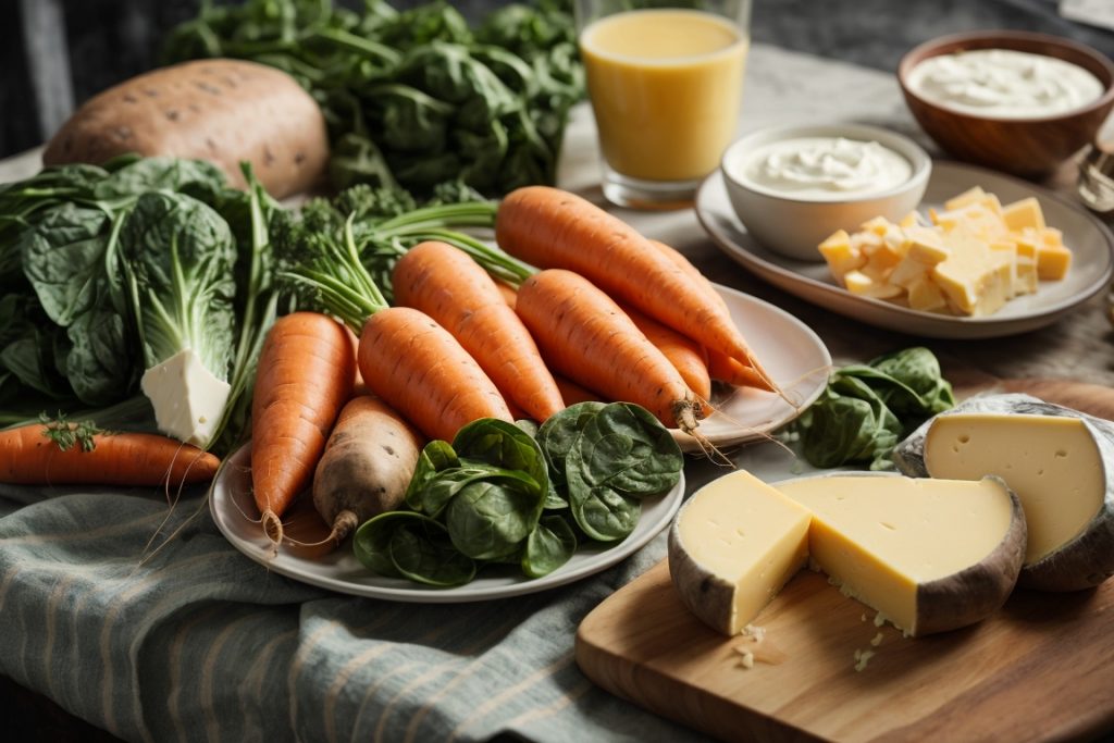 Sweet_potatoes_Spinach_Green_leafy_vegetables_vitamin-a