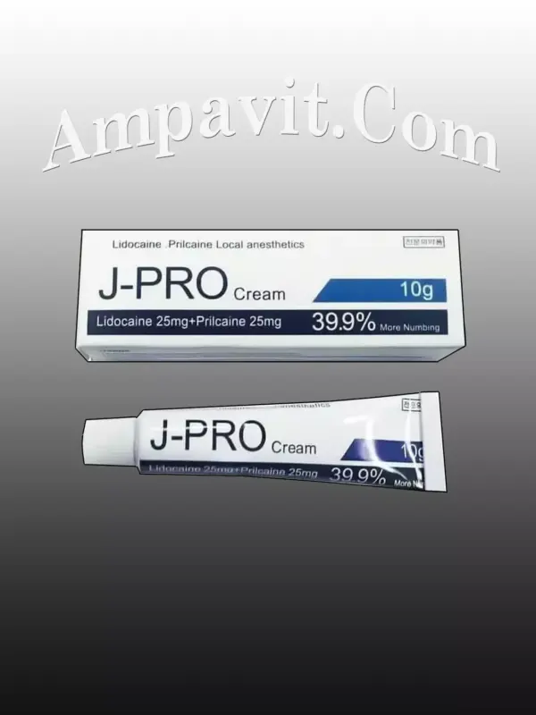 Pro Lidocaine 10g Numbing Cream Reduces Pain for Cosmetic Procedures: Ideal for tattoos, waxing, and laser/IPL hair removal.