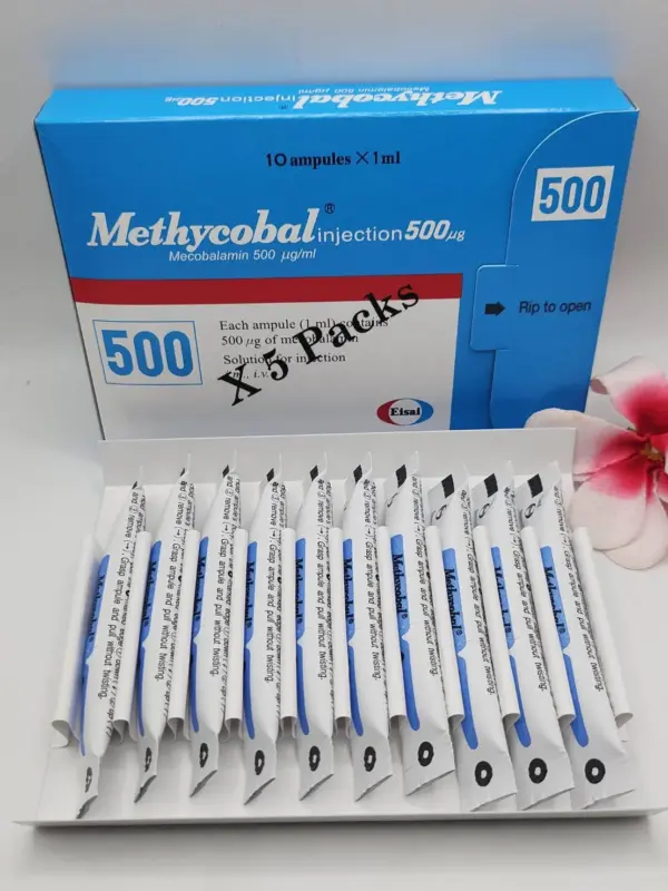 Methylcobalamin B12 Injections 50 x 1ml